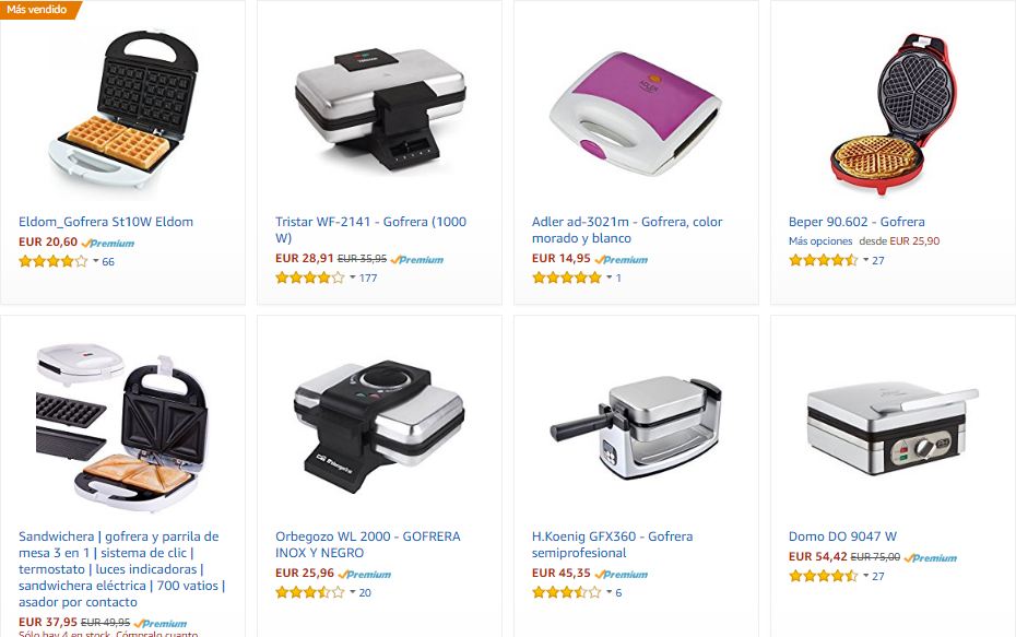 comprar maquina gofres