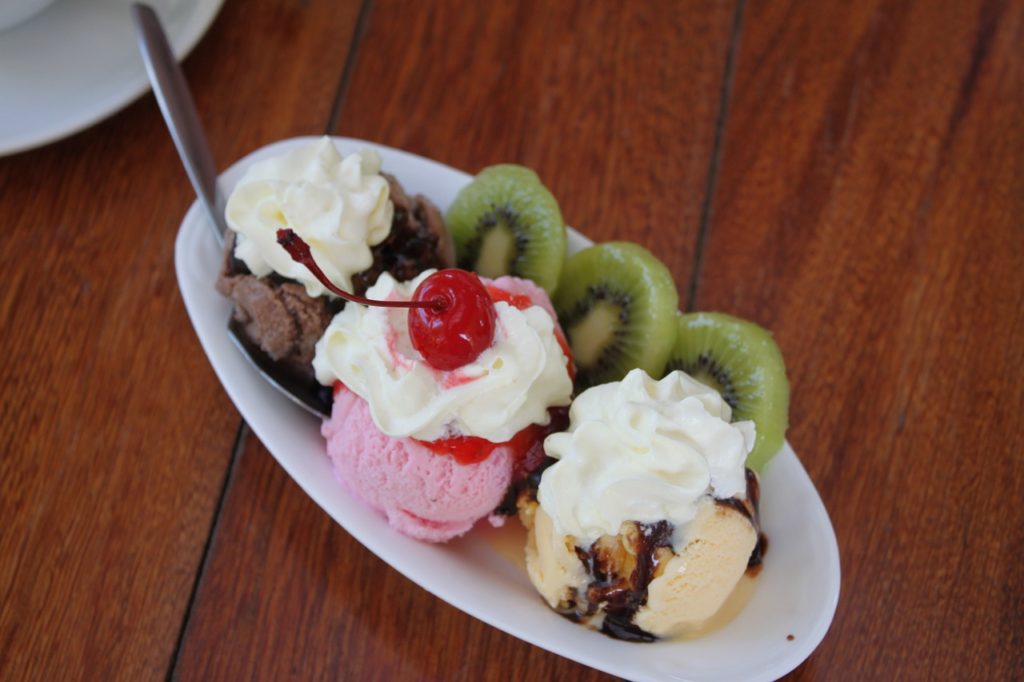 Helado casero sin Huevo