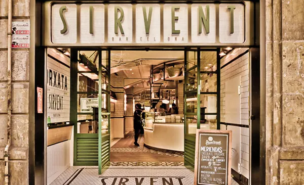 Sirvent horchatería heladería Sant Antoni Barcelona