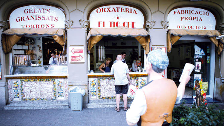 El Tío Che horchatería heladería Poblenou Barcelona