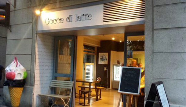 Gocce di Latte heladería Born Barcelona