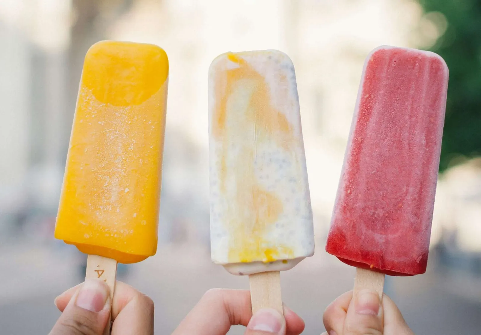 Helados sin azúcar en Barcelona - Polos artesanales GÜD en La Palau