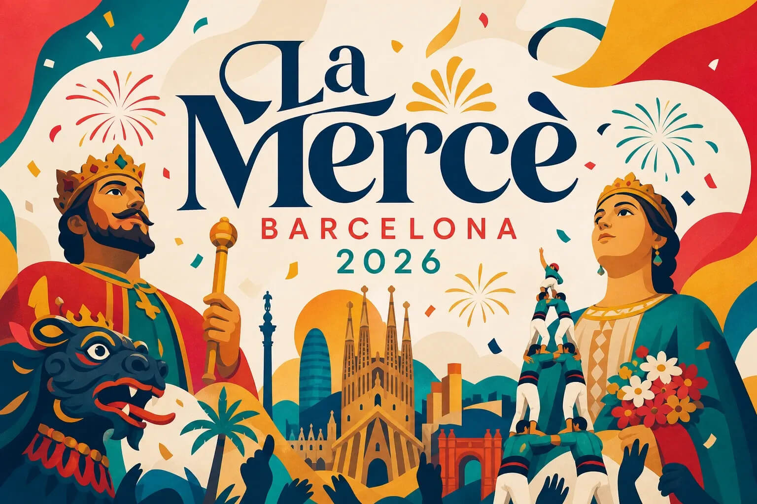 La Mercè 2026 en el Born: qué ver y cómo vivir la fiesta mayor de Barcelona